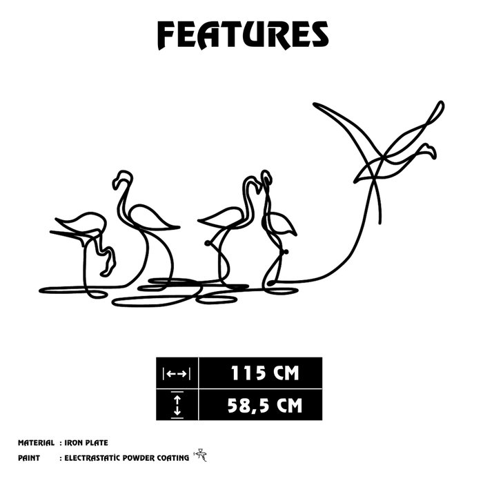 Wallity Flamingo 316 M Negro